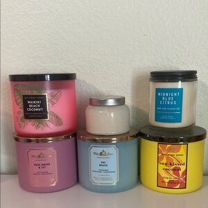 Bath & Body Works Scented Candle Collection